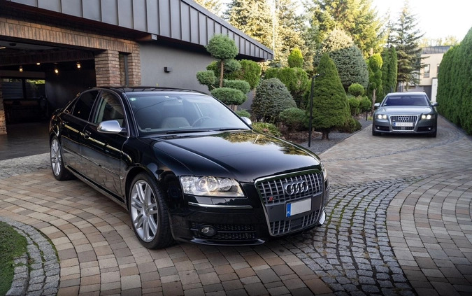 Audi S8 cena 126900 przebieg: 50800, rok produkcji 2007 z Kraków małe 106